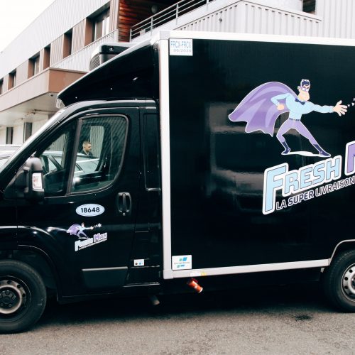 Camion de livraison Frigorifique